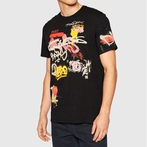 Guess Collage Graffiti Graphics Shirt - Men's Large NWT